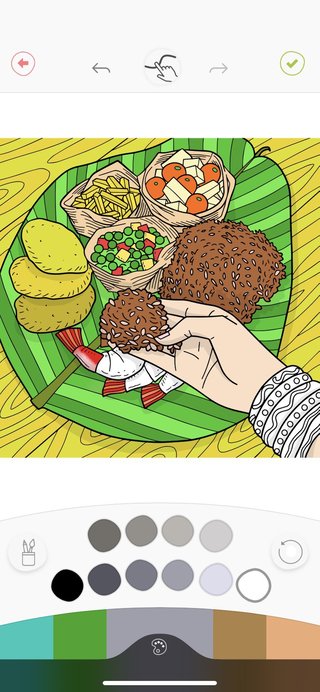 このぬりえ、この絵なんだと思う？