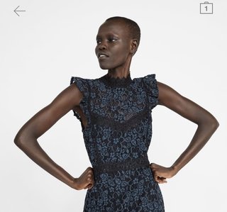 zaraのモデルさん、黒人さんモデルだとイメージわかない。