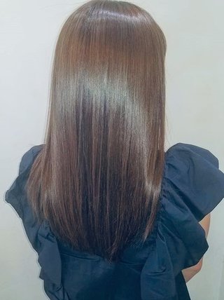 貞子みたいな髪