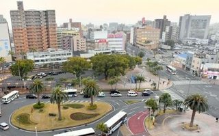 宮崎駅前が想像以上に都会だと話題に