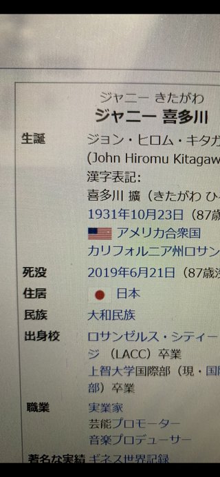 ジャニー喜多川社長　都内の病院に救急搬送