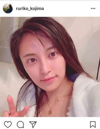 【画像】小島瑠璃子さん、すっぴんを公開。「超美人」「めっちゃイケメン」と話題に
