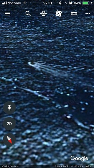 グーグルアースの不思議な場所やもの