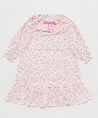 よくあるプリンセスのドレス服をお風呂上がりに着るという