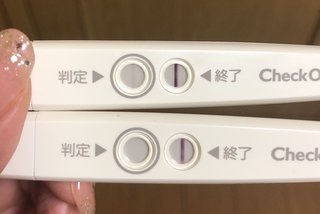 妊娠検査薬 薄い線