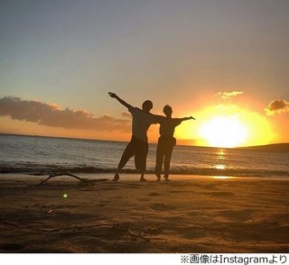 水川あさみが2ショット結婚報告