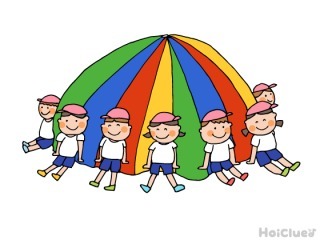 幼稚園や保育園の運動会、パラバルーンやる？