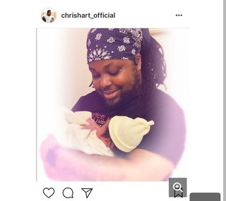 クリス・ハート、第３子次女の誕生を報告