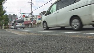 犬の後から車道に飛び出し…　女性がはねられ死亡