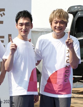 草なぎ&香取　台風被害の千葉に救援物資　ネットは称賛の声