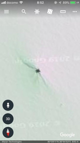 グーグルアースの不思議な場所やもの