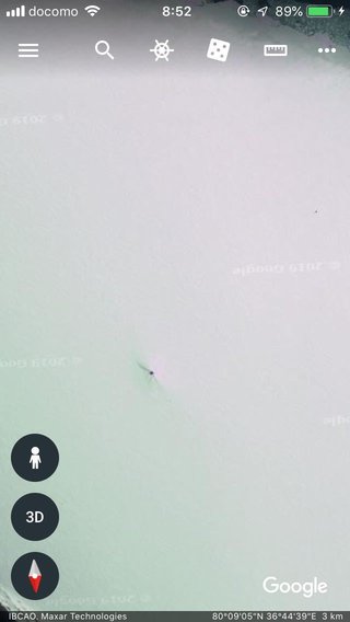 グーグルアースの不思議な場所やもの