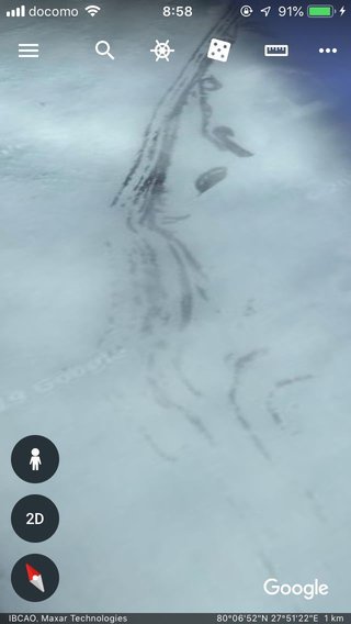 グーグルアースの不思議な場所やもの