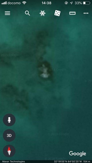 グーグルアースの不思議な場所やもの