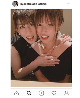 深キョン、親友・吉田沙保里さんと再会２ショット「２人とも可愛すぎる」「双子みたい」と反響