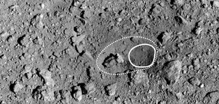 【はやぶさ２】小惑星“リュウグウ”の人工クレーター「おむすびころりん」と命名