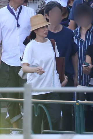 有名小学校の運動会でのオフショット