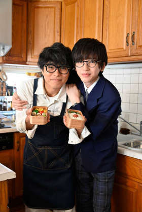 イノッチ、息子・道枝駿佑に461個の弁当　来年秋公開の映画で親子役