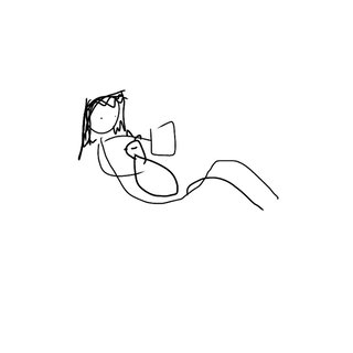 ねこが私で暖をとってる