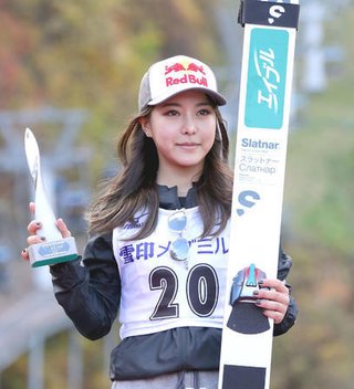 高梨沙羅。順調だね