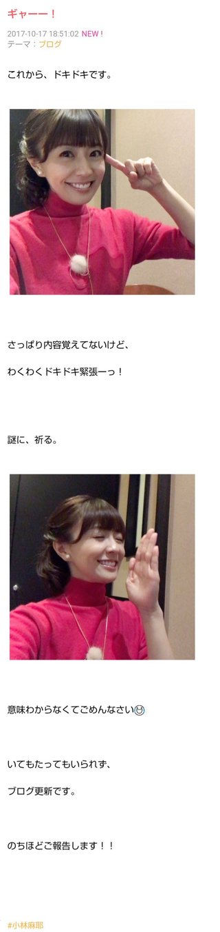 小林麻耶【麻耶☆道】