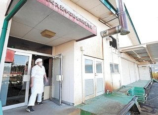 丸森町給食きょう再開　調理設備稼働にめど