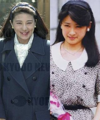 雅子さまと紀子さまの若い頃、