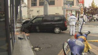 【愛知】車が歩道乗り上げ男性死亡　男（76）逮捕「ぼーっとした」