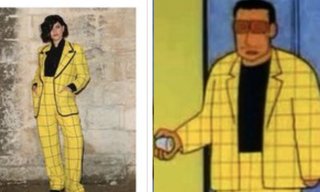 GUCCIのファッションがクレヨンしんちゃんに