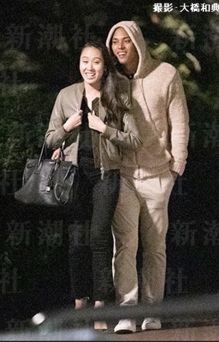 「ケンブリッジ飛鳥」の深夜デート撮　お相手はミスインターナショナル候補