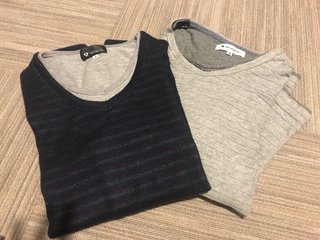 旦那がダサい。会社がビジカジオッケーになり、今日も変な格好で出勤した。