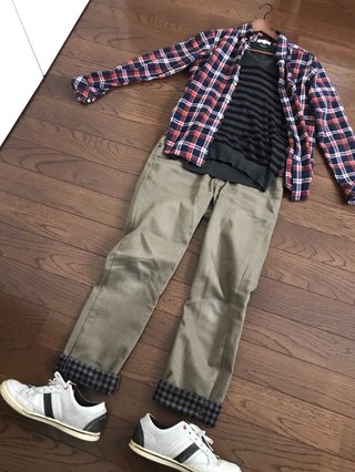 旦那がダサい。会社がビジカジオッケーになり、今日も変な格好で出勤した。