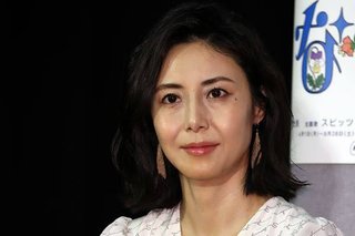 松嶋菜々子が来年女優休業へ 「長女の英国留学に同伴」で決断