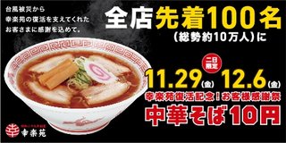 10円ラーメン
