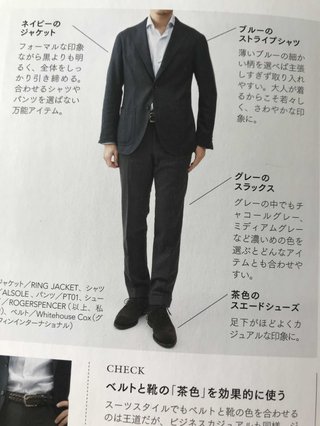 旦那がダサい。会社がビジカジオッケーになり、今日も変な格好で出勤した。