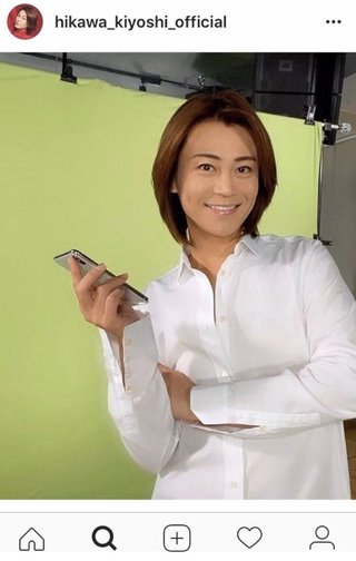 氷川きよし、話題のインスタがフォロワー７万人突破　感謝の笑顔に「お肌艶っつや」「綺麗」