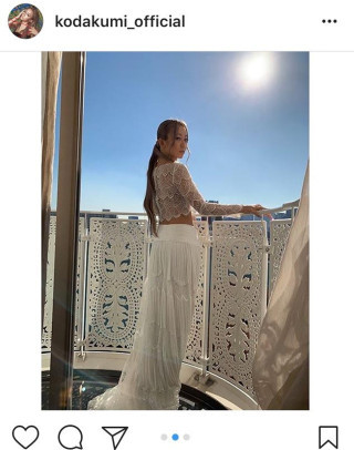 倖田來未「スッピンですいません、、、」ＦＮＳ歌謡祭の素顔オフショットが反響　