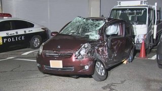 【愛知】出合い頭に乗用車とトラックが衝突　乗用車の女性（84）が死亡　北名古屋市