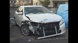 【愛知】追突事故起こした車　住宅街の路地を車8台に次々衝突しながら逃走　男（78）現行犯逮捕