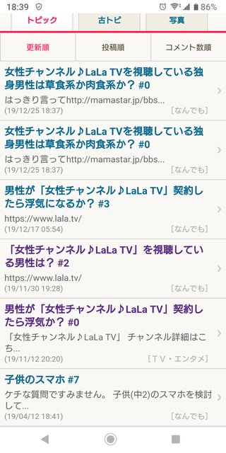 女性チャンネル♪LaLa TVを視聴している独身男性は草食系か肉食系か？