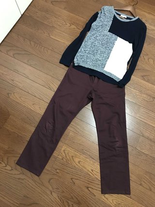 旦那がダサい。会社がビジカジオッケーになり、今日も変な格好で出勤した。