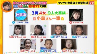 フジ【潜入!ウワサの大家族 新春SP】