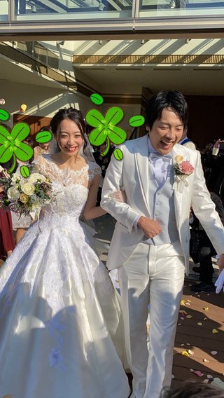 前川清の長男・紘毅が挙式【浜田雅功＆小川菜摘夫妻から花】