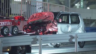 【東京】立体駐車場から車が転落… ２人搬送　板橋区