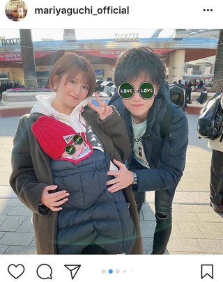 クローゼット真里【ＵＳＪでの親子３ショットを公開】反響多数