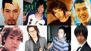 お笑い芸人たちの若い頃の写真。誰がいちばんタイプ？