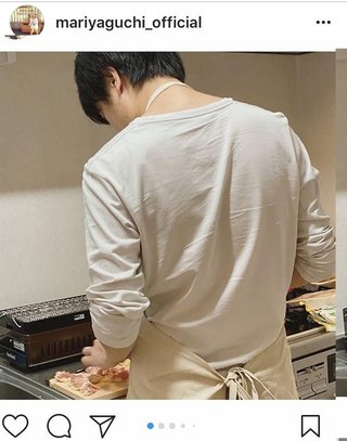 クローゼット真里【料理する夫の写真を公開】反響多数