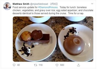 外国人「日本でクルーズ船に閉じ込められているけど、私は元気です！」