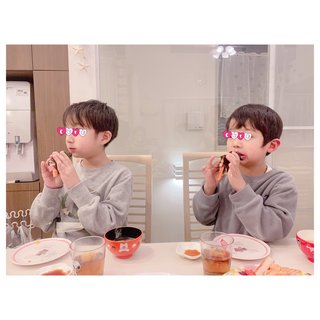 辻希美【夫不在も手作りキンパ＆恵方巻で節分の日報告】鬼を怖がる息子たち