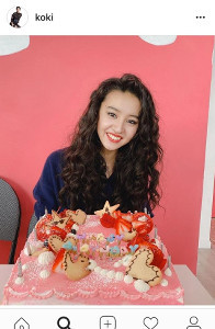 Ｋｏｋｉ，　高級ブランドからの１７歳バースデー祝いを連続投稿「何度も祝うことができてとても幸せ」
